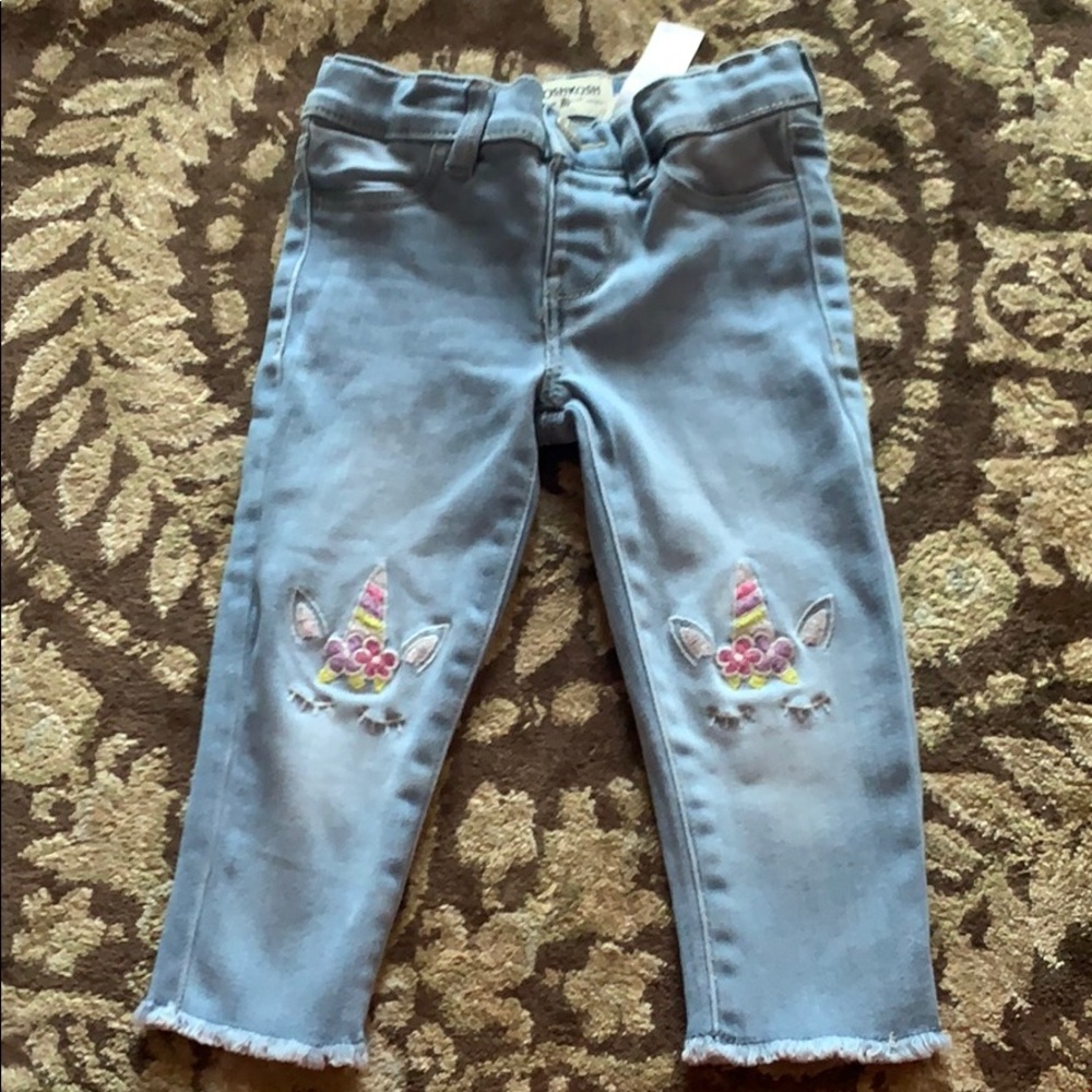 Oshkosh B’gosh girls 3T Unicorn pants